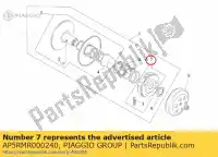 AP5RMR000240, Piaggio Group, Gruppo frizione centrifuga aprilia sr ho ditech carb e new di tech 50 2, Nuovo