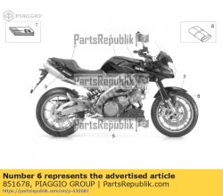 Aprilia 851678, Toolkit, OEM: Aprilia 851678