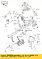 391450705, Kawasaki, guarnizione di tenuta, testa rh kawasaki vn voyager custom k classic d b tourer f a vulcan e vn1700 abs 1700 , Nuovo