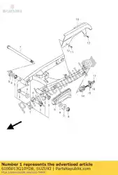 Here you can order the swgarm assy,rea from Suzuki, with part number 6100013G10YD8: