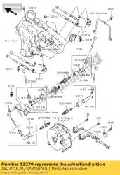 Here you can order the plate vn1500-e1 from Kawasaki, with part number 132701979: