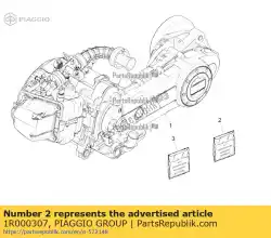 Here you can order the cylinder gasket kit from Piaggio Group, with part number 1R000307: