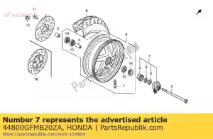 Honda 44800GFMB20ZA box assy., pr?dko?ciomierz ge - Dół