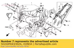 Aqui você pode pedir o montagem do trilho, assento * nh461m * em Honda , com o número da peça 50200MGE030ZA: