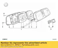 62112305277, BMW, tachimetro - mp / h (fino al 08/1988) bmw  750 1000 1984 1985 1986 1987 1988 1989 1990 1991 1992 1993 1994 1995 1996, Nuovo