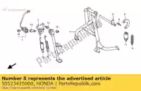 50523425000, Honda, placa, muelle de soporte principal honda cbr 600 1000 1987 1988 1989 1990 1991 1992 1993 1994 1995 1996 1997 1998 1999 2000 2001 2002 2003 2004 2005 2006 2007, Nuevo