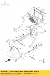 Aqui você pode pedir o tampa, termostato em Yamaha , com o número da peça 5B4124130000: