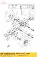 1CT2510F0100, Yamaha, Set di giunti sferici yamaha yfm 450 2011 2012 2013 2014 2015 2016, Nuovo