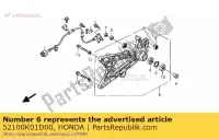 52100K01D00, Honda, swingarm assy, ??rea honda sh i  ad a d sh125 sh125d 125 , Nouveau