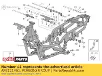 AP8121461, Piaggio Group, pin aprilia  scarabeo 500 2003 2004 2005 2006, Nieuw