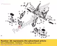 90124MKSE00, Honda, ?ruba ?r 8x32 honda  1100 2020, Nowy