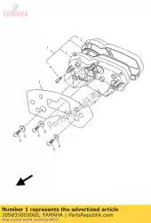 Tutaj możesz zamówić zespó? Licznika (mph) od Yamaha , z numerem części 20S835003000: