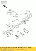 560501578, Kawasaki, marca, tampa pulsante, kawa zr750-c1 kawasaki zephyr 750 , Novo