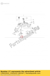 Aprilia CM002902, Abrazadera de la manguera, OEM: Aprilia CM002902