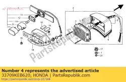 Ici, vous pouvez commander le aucune description disponible pour le moment auprès de Honda , avec le numéro de pièce 33709KEB620: