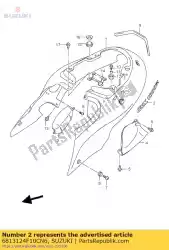 Aqui você pode pedir o emblema, quadro co em Suzuki , com o número da peça 6813124F10CN6: