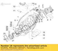 653906, Piaggio Group, Couvercle de batterie aprilia derbi gilera moto-guzzi piaggio vespa  beverly boulevard bv caponord carnaby dna dorsoduro fly free fuoco granturismo gt gts gtv hexagon hexagon gt hexagon gtx hexagon lx ksua0 liberty lt lx lxv mana medley met0000ea met0000ha, metm858e, met0002ha, Nouveau