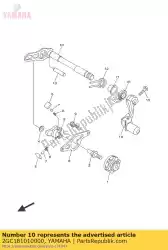 Aqui você pode pedir o montagem do eixo de mudança em Yamaha , com o número da peça 2GC181010000: