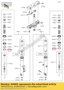 Kawasaki 440650019 forcella boccola-anteriore - Il fondo