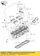 Head-comp-cylinder klz1000acf Kawasaki 110080724