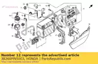 38260MN5003, Honda, box assy., fusível reverso honda gl st 1300 1500 1988 1989 1990 1991 1992 1993 1994 1995 1996 1997 1999 2000 2002 2003 2004 2006 2007 2008 2009 2010, Novo