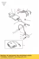 T3550082, Triumph, Ring rubber triumph adventurer > 71698 daytona 750/1000 daytona1200, 900 & super iii legend tt sprint carbs sprint carbs all sprint st 208167 > thunderbird thunderbird sport tiger 885 carbs > 71698 tiger 885i 71699 > 124105 tiger 955i 124106 > 1988, Nieuw