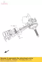 BD3E16340000, Yamaha, clipe, pino do pistão yamaha  yfm 50 90 900 2016 2017 2018 2019 2020 2021, Novo