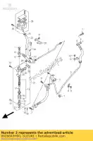 6926040H00, Suzuki, morsetto comp, posteriore suzuki vz intruder m1500 vz1500 1500 , Nuovo