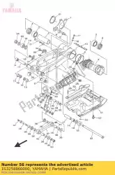 Aqui você pode pedir o suporte, mangueira de freio em Yamaha , com o número da peça 1S3258860000: