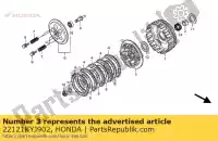 22121KYJ902, Honda, pas de description disponible pour le moment honda cbr 250 2011 2013, Nouveau