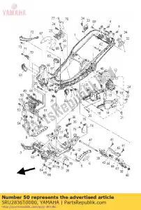 yamaha 5RU2836T0000 serranda, localizzazione 1 - Il fondo