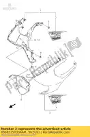 6868515H30AAM, Suzuki, fita adesiva lateral suzuki gsx hayabusa r bking bka ruf gsx1300r 1300 , Novo