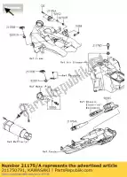 211750791, Kawasaki, centralina elettronica kawasaki z eversion d  b c a z800 abs bds ads bef 800 , Nuovo