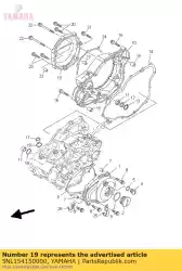 Qui puoi ordinare copertura, generatore da Yamaha , con numero parte 5NL154150000: