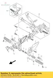 Here you can order the holder comp ,r from Suzuki, with part number 4354017E00: