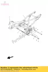 Aquí puede pedir tornillo hexagonal (582) de Yamaha , con el número de pieza 901010828600: