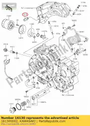 Qui puoi ordinare valvola-assy-sollievo da Kawasaki , con numero parte 161300002: