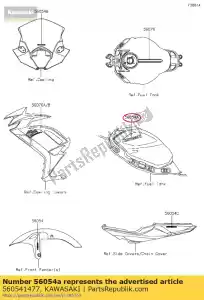 Suzuki 5967509J00 tornillo - Lado inferior