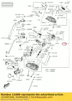 11008Y008, Kawasaki, 01 g?owica-komp-cylinder kawasaki  700 2019 2020 2021, Nowy