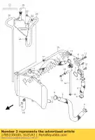 1785230G00, Suzuki, w??, ch?odnica o suzuki gsxr  gsx r750 r600x r750x 750 600 , Nowy