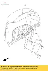 Qui puoi ordinare parafango, anteriore da Suzuki , con numero parte 5310048810G2E: