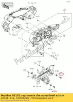 921511241, Kawasaki, Bout kle500-a7 kawasaki  er-6f er-6n gpx gpz gtr kle kr vn z zr zrx zx zxr zz r zzr 250 400 500 600 650 750 900 1000 1100 1200 1989 1991 1992 1993 1994 1995 1996 1997 1998 1999 2000 2001 2002 2003 2004 2005 2006 2007 2008 2009 2010 2011 2012 2017 2018 2019 2020 2021, Nieuw