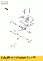 220AA0445, Kawasaki, screw-pan-cros common kawasaki kdx z zn 200 1300 1985 1986 1987 1988 1989 1990 1991 1992 1993 1994, New