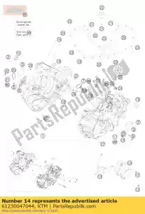 ktm 61230047044 ?a?cuch nie dzia?a. ochrona kpl. - Dół