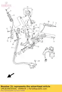 yamaha 1MC839630000 interrupteur, poignée 3 - La partie au fond