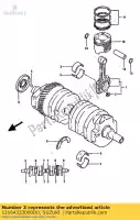 12164333000D0, Suzuki, metalowy, czop korbowy suzuki gsx  es eu e ef gsx550 gsx550esfu 550 , Nowy