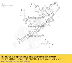 Qui puoi ordinare corpo farfallato con centralina (d. 38) da Piaggio Group , con numero parte CM30170145: