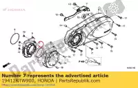 19412KTW900, Honda, élément, conduit de couverture de courroie honda  sh 300 2007 2008 2009 2010 2011 2012 2013 2018, Nouveau