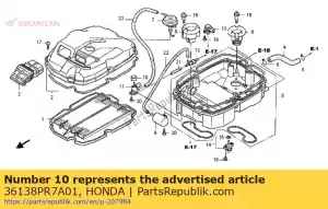 Honda 36138PR7A01 filtro assy., solenóide va - Lado inferior