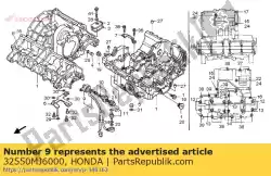 Here you can order the no description available from Honda, with part number 32550MJ6000: